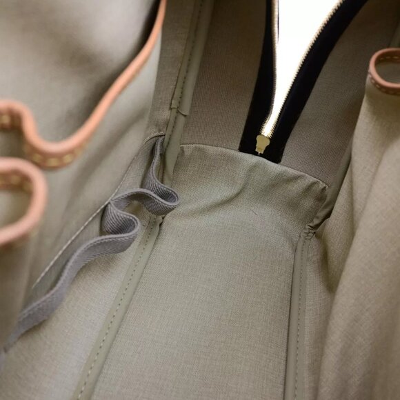 LOUIS VUITTON LV Logo Deauville Hand Bag Monogram Leather Brown - Picture 6 of 16